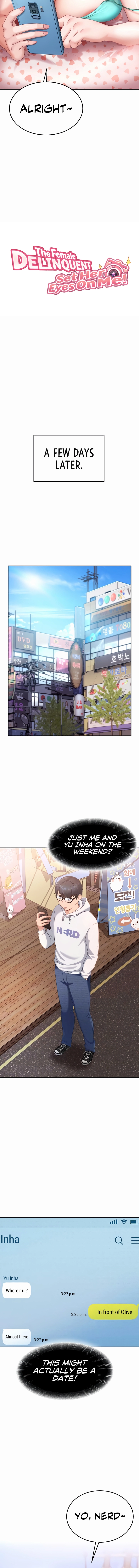 The Female Delinquent Set Her Eyes On Me! Chapter 12 page 2 - 