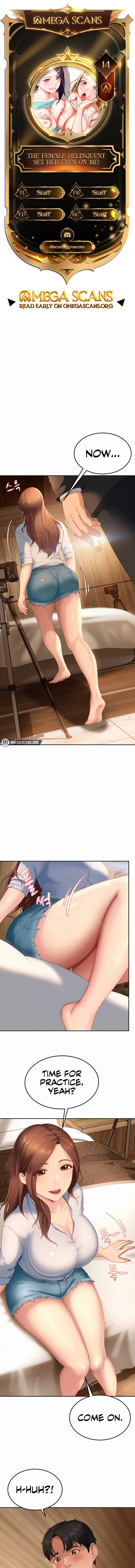 The Female Delinquent Set Her Eyes On Me! Chapter 14 page 1 - 