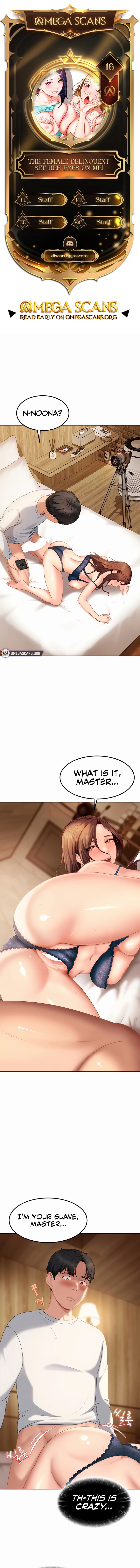 The Female Delinquent Set Her Eyes On Me! Chapter 16 page 1 - 
