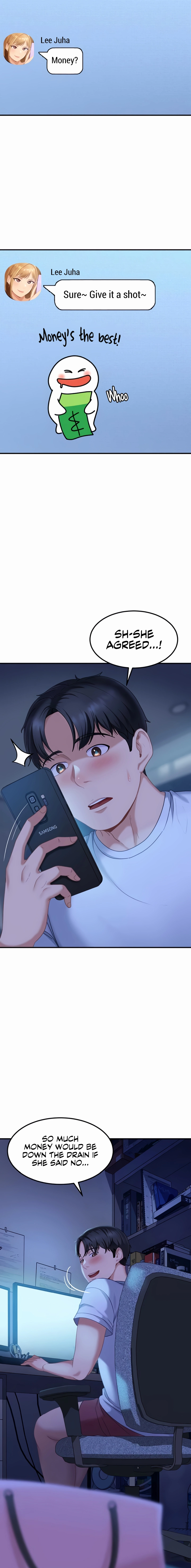 The Female Delinquent Set Her Eyes On Me! Chapter 18 page 17 - 