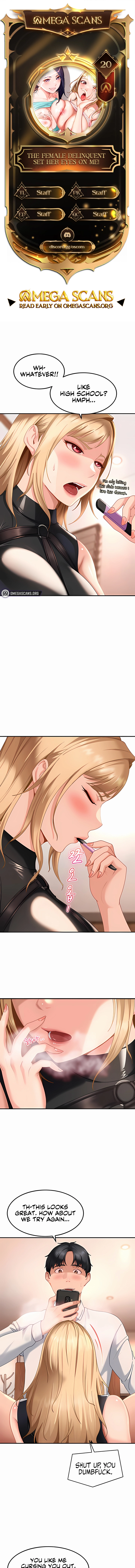 The Female Delinquent Set Her Eyes On Me! Chapter 20 page 1 - 