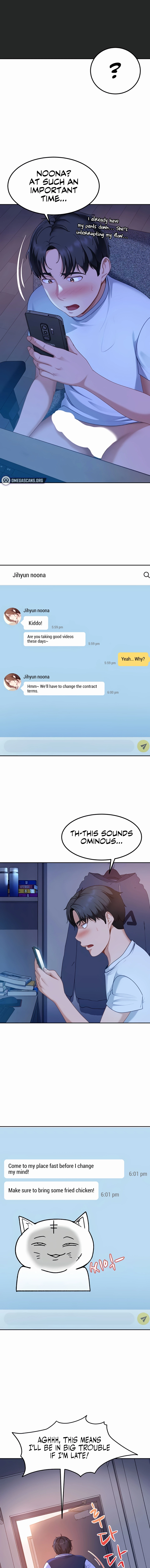 The Female Delinquent Set Her Eyes On Me! Chapter 23 page 13 - 