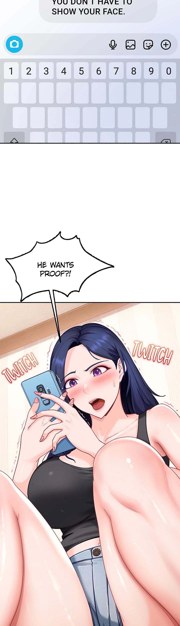 The Female Delinquent Set Her Eyes On Me! Chapter 28 page 3 - 