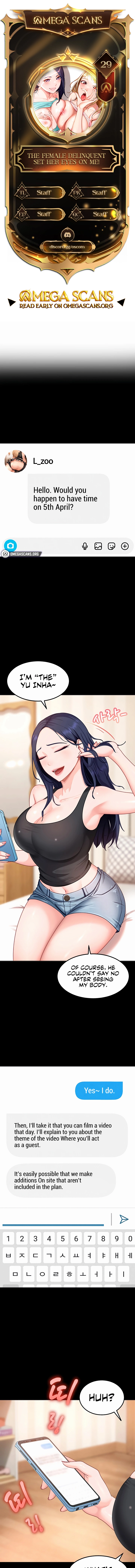 The Female Delinquent Set Her Eyes On Me! Chapter 29 page 1 - 
