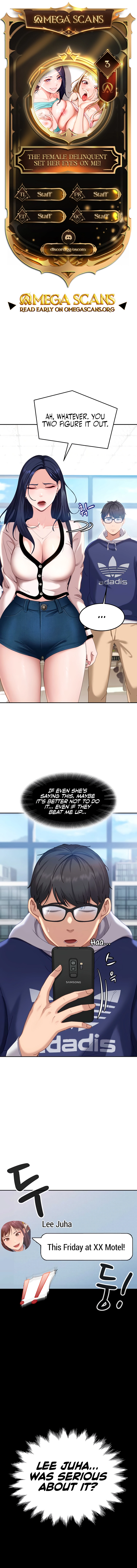The Female Delinquent Set Her Eyes On Me! Chapter 3 page 1 - 