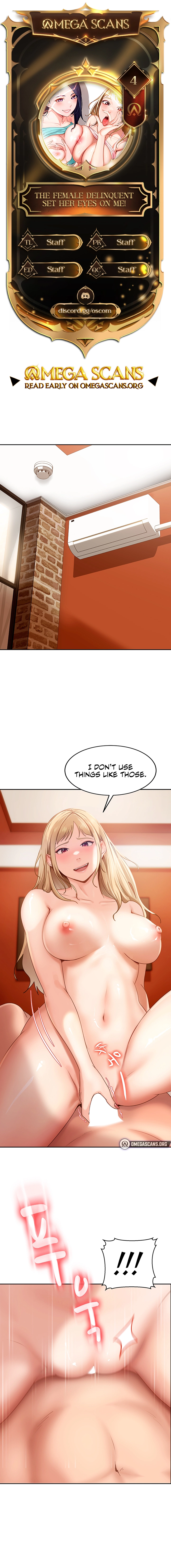 The Female Delinquent Set Her Eyes On Me! Chapter 4 page 1 - 