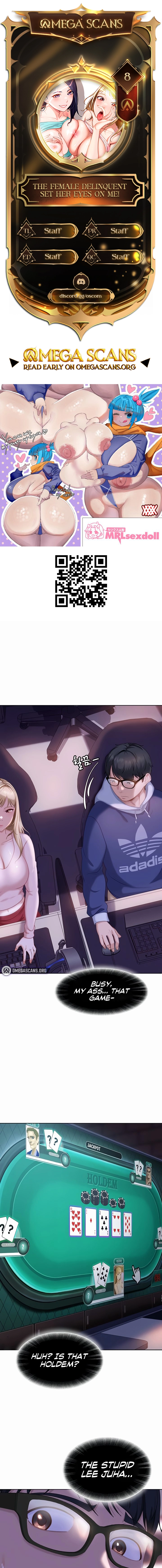 The Female Delinquent Set Her Eyes On Me! Chapter 8 page 1 - 