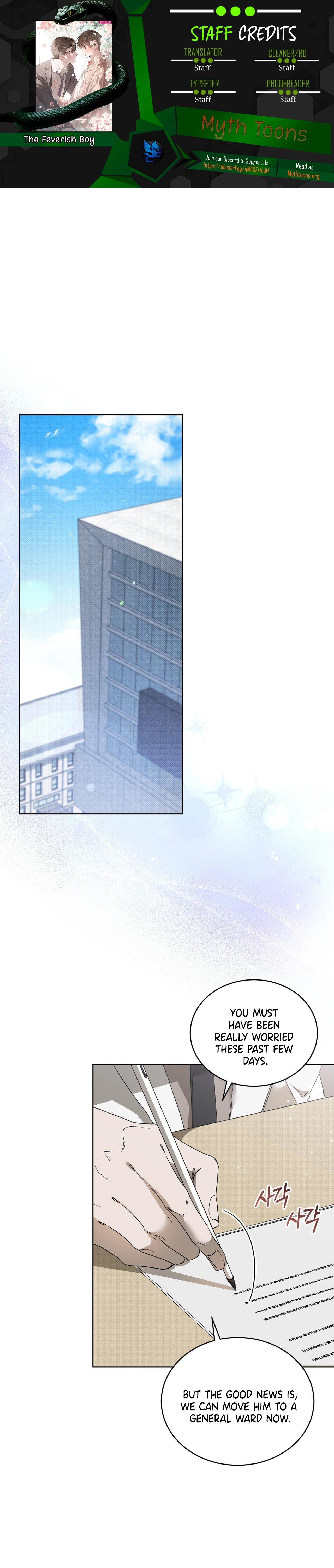 The Feverish Boy Chapter 15 page 1 - 