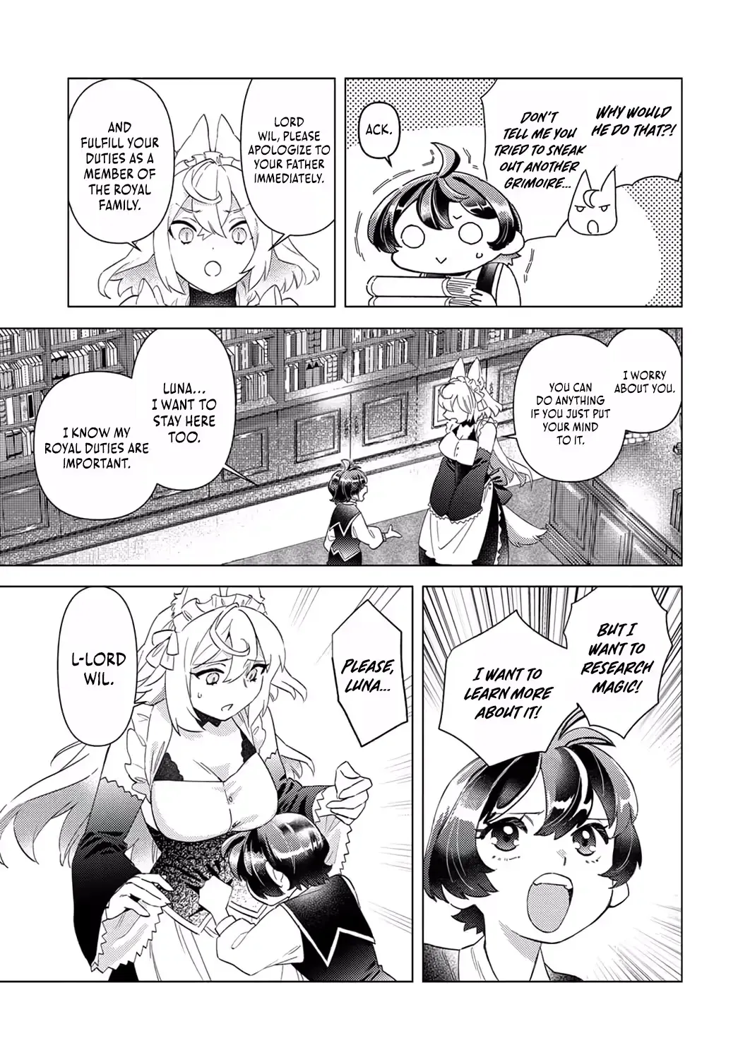 The Fifth Prince Who Accidentally Mastered Magic Unknowingly Dominates Again Today Chapter 1 page 11 - 
