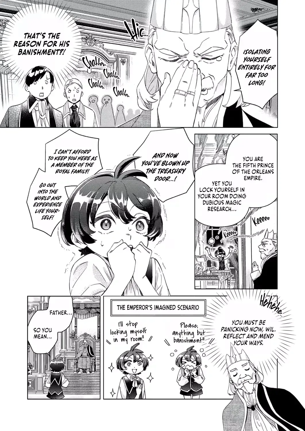 The Fifth Prince Who Accidentally Mastered Magic Unknowingly Dominates Again Today Chapter 1 page 7 - 