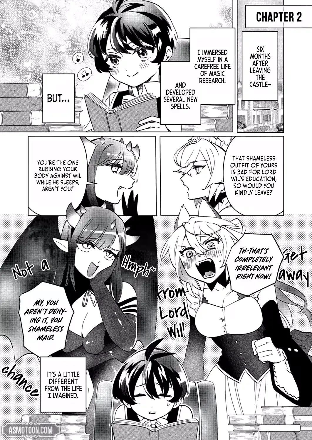 The Fifth Prince Who Accidentally Mastered Magic Unknowingly Dominates Again Today Chapter 2 page 2 - 