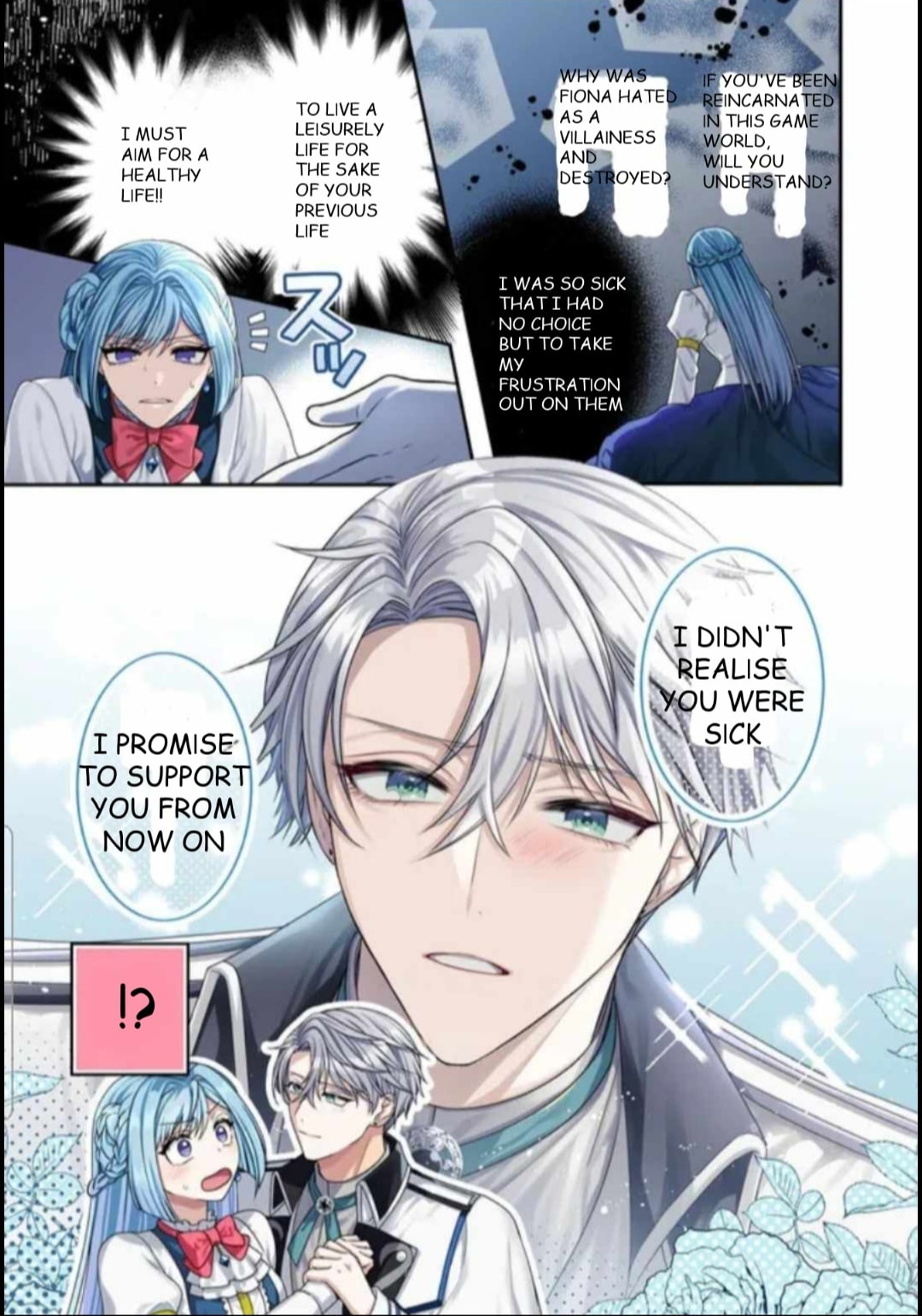 The Fight and Flight of the Sickly Villainess Chapter 1.1 page 2 - 
