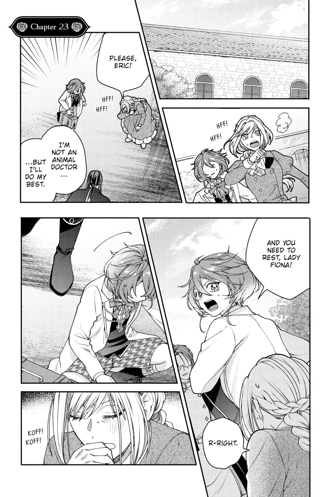 The Fight and Flight of the Sickly Villainess Chapter 23 page 1 - 