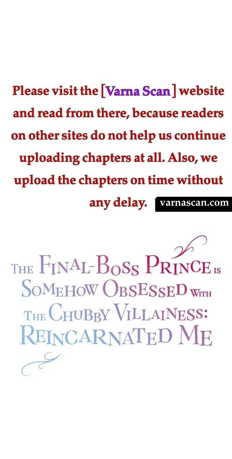 The Final-Boss Prince is Somehow Obsessed with the Chubby Villainess: Reincarnated Me Chapter 10 page 8 - 
