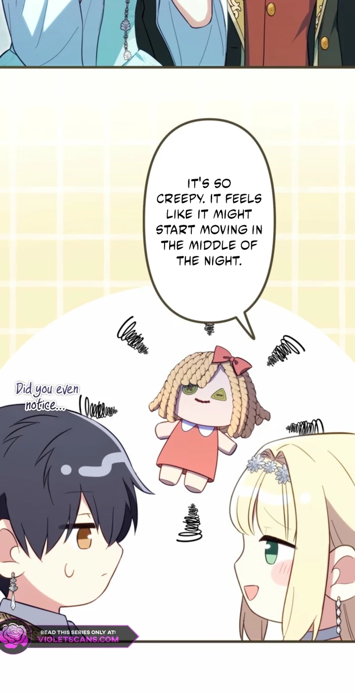 The Final-Boss Prince is Somehow Obsessed with the Chubby Villainess: Reincarnated Me Chapter 108 page 54 - 