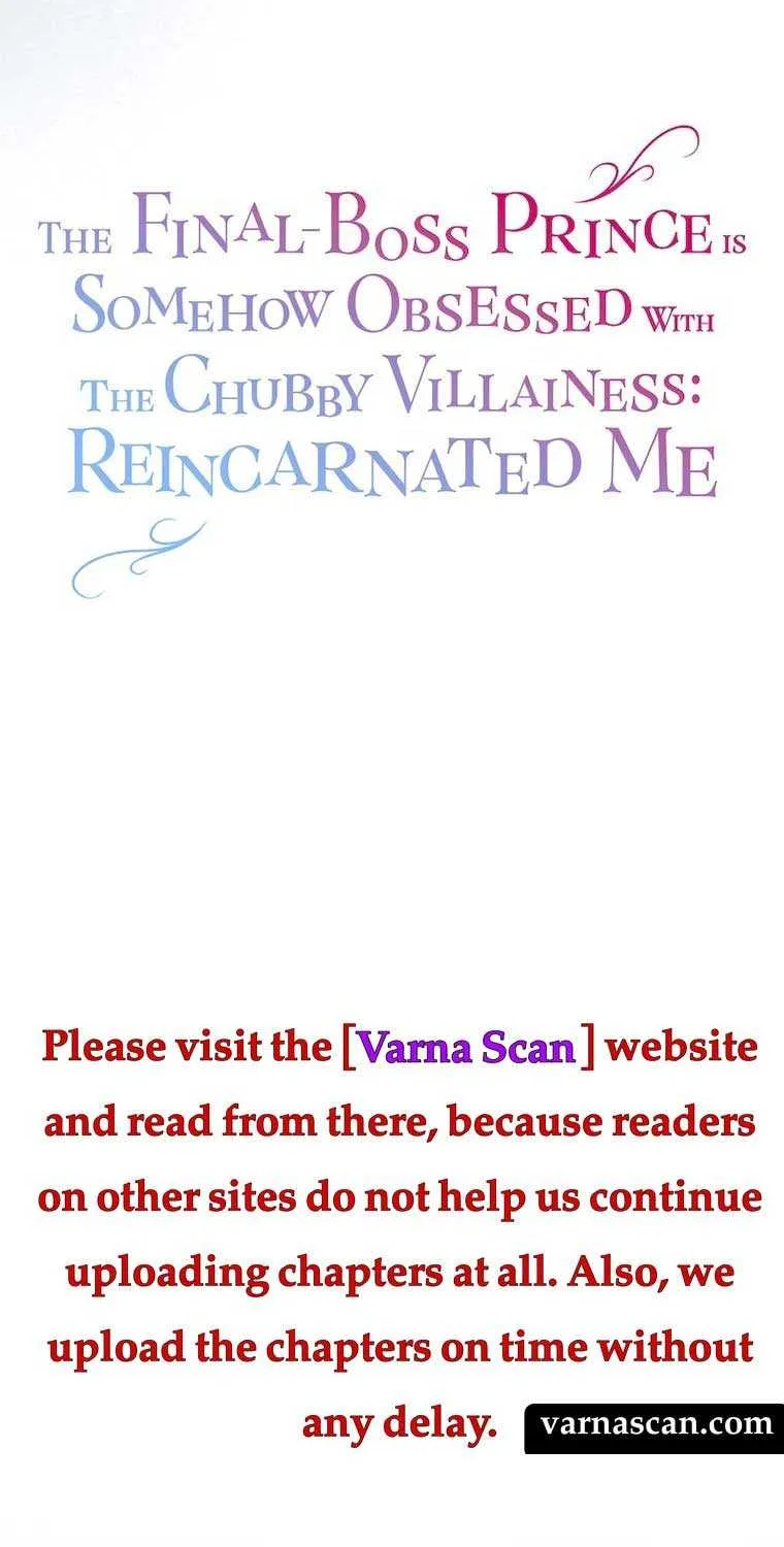 The Final-Boss Prince is Somehow Obsessed with the Chubby Villainess: Reincarnated Me Chapter 17 page 9 - 