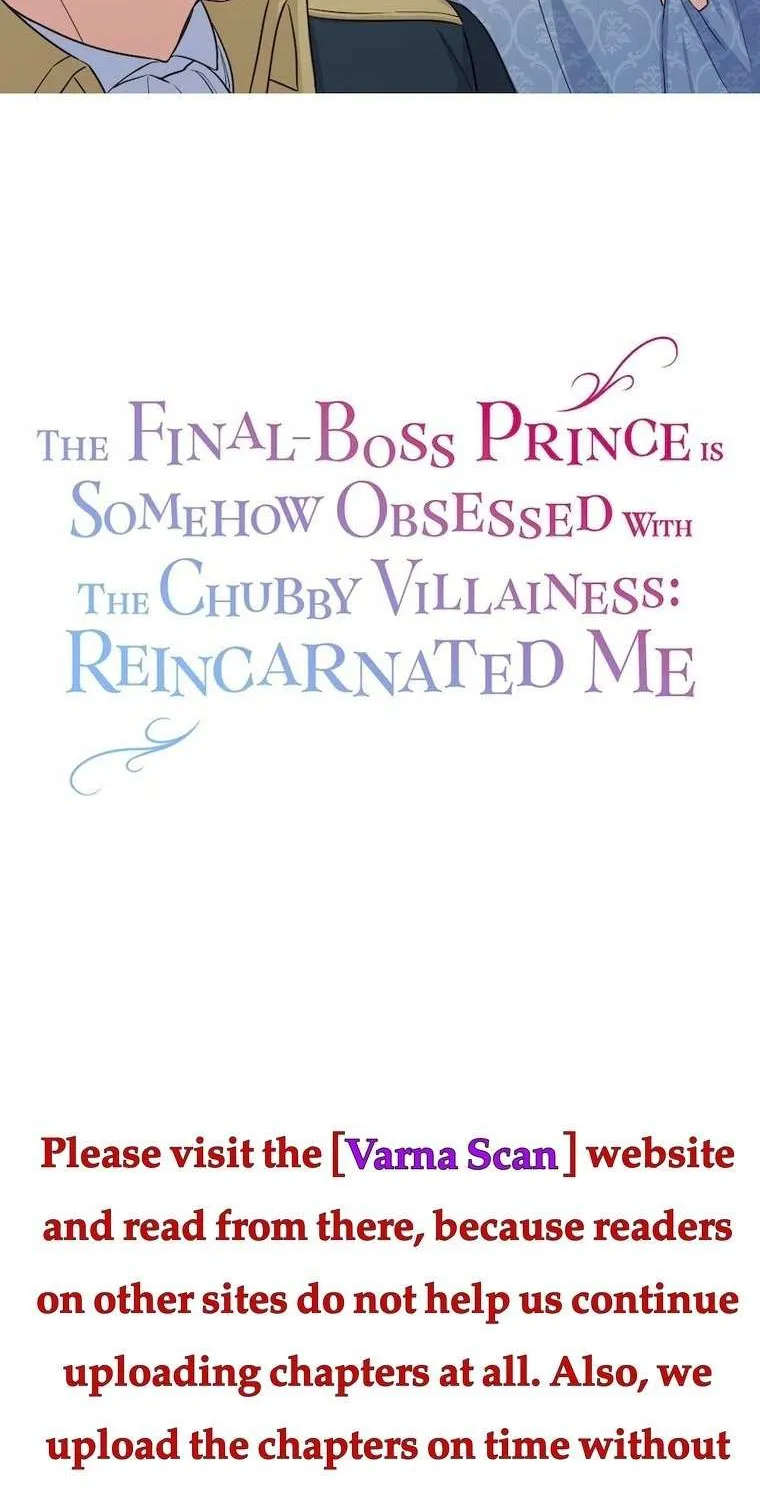 The Final-Boss Prince is Somehow Obsessed with the Chubby Villainess: Reincarnated Me Chapter 20 page 7 - 