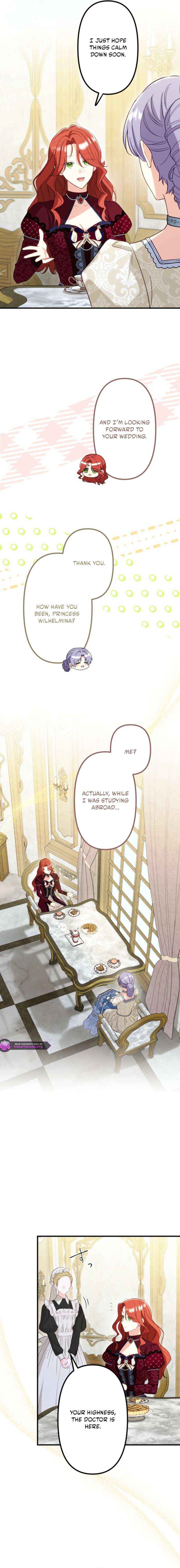 The Final-Boss Prince is Somehow Obsessed with the Chubby Villainess: Reincarnated Me Chapter 80 page 4 - 