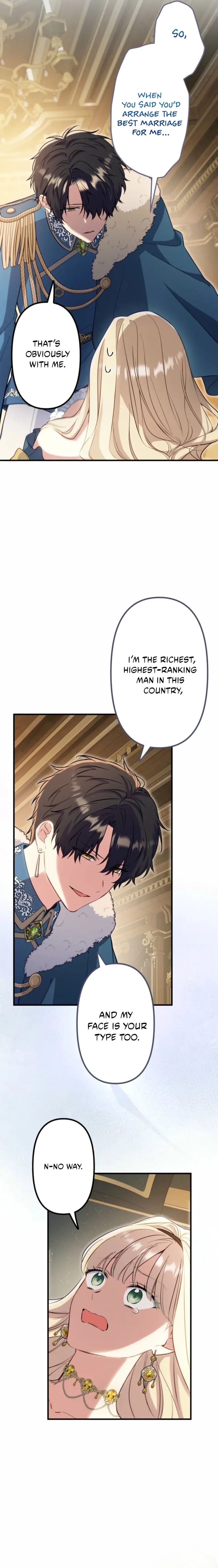 The Final-Boss Prince is Somehow Obsessed with the Chubby Villainess: Reincarnated Me Chapter 95 page 6 - 
