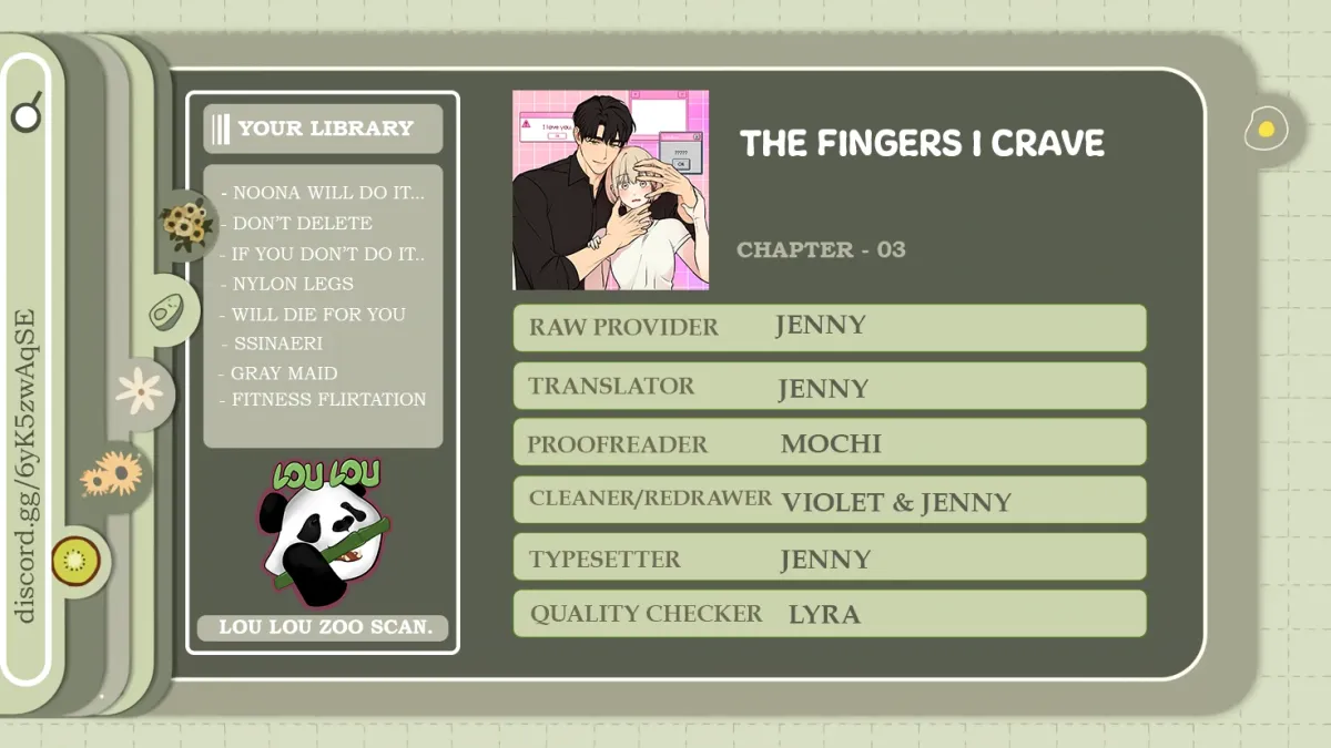 The Fingers I Crave Chapter 3 page 106 - 
