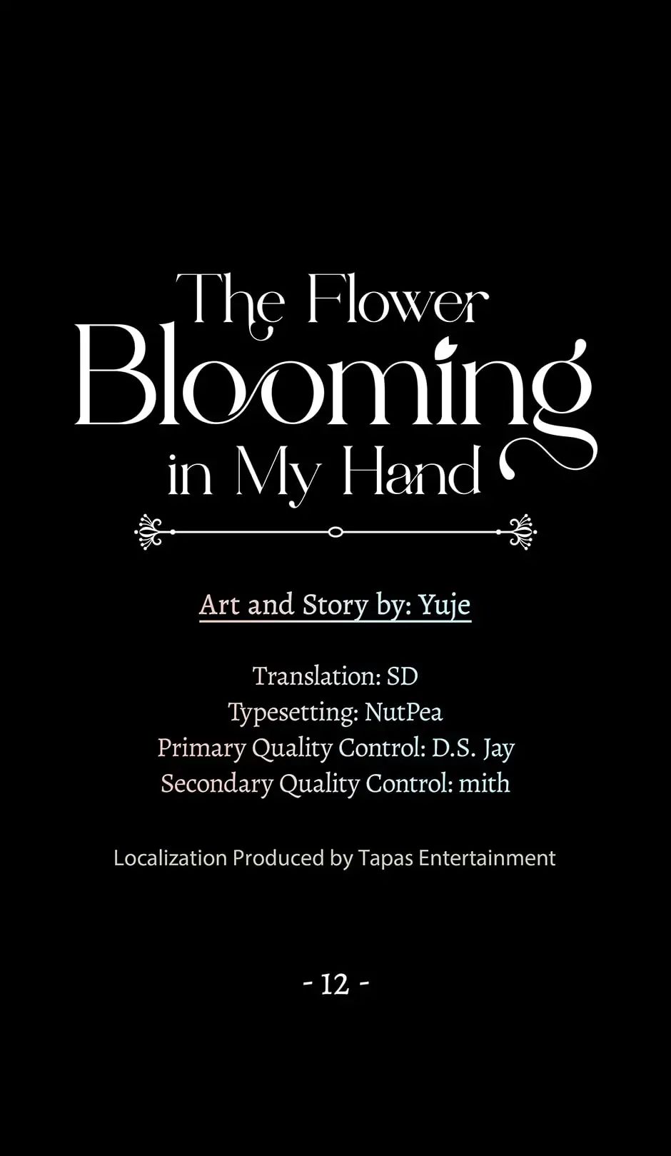 The Flower Blooming in My Hand Chapter 12 page 3 - 