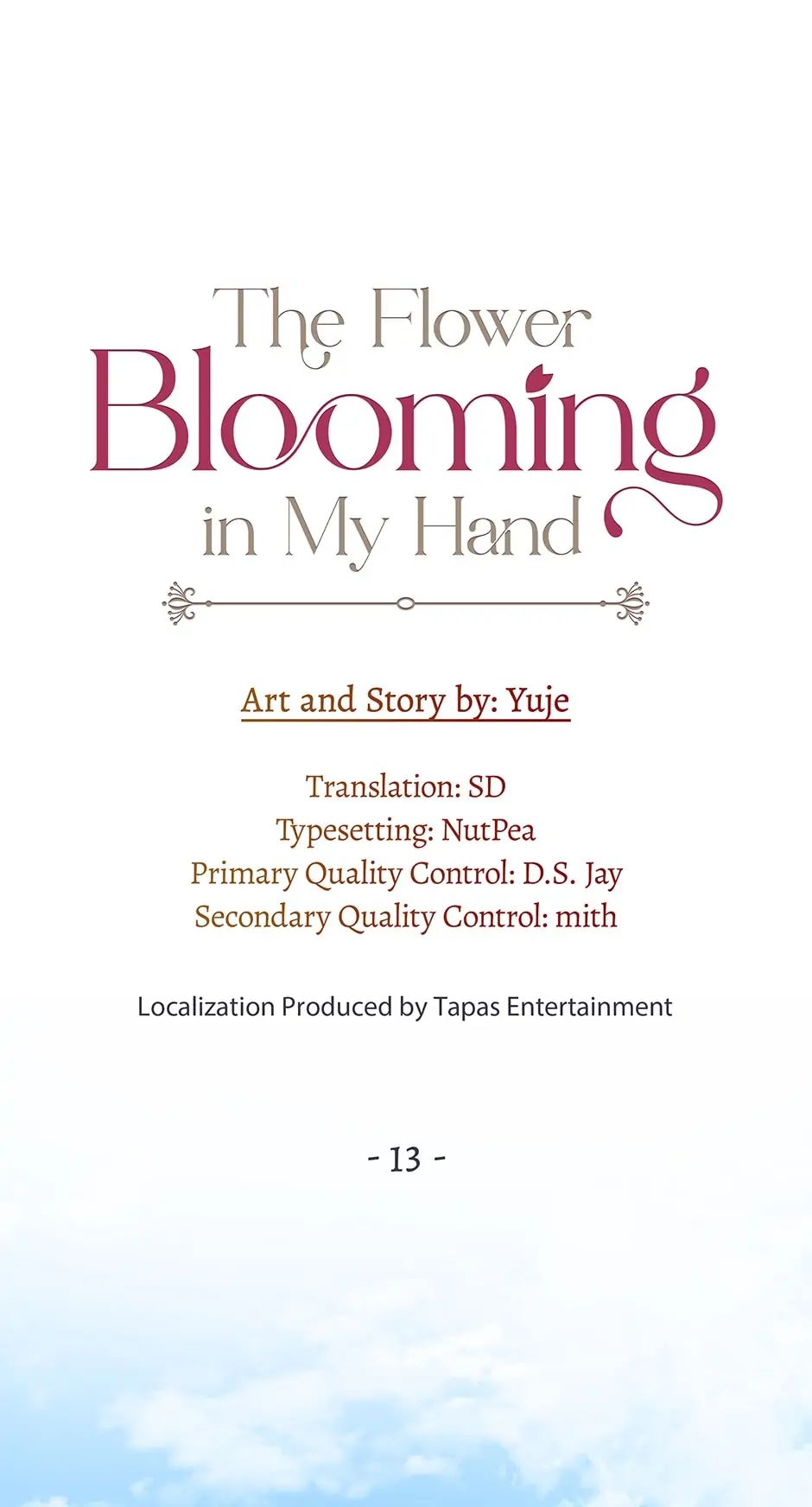 The Flower Blooming in My Hand Chapter 13 page 14 - 