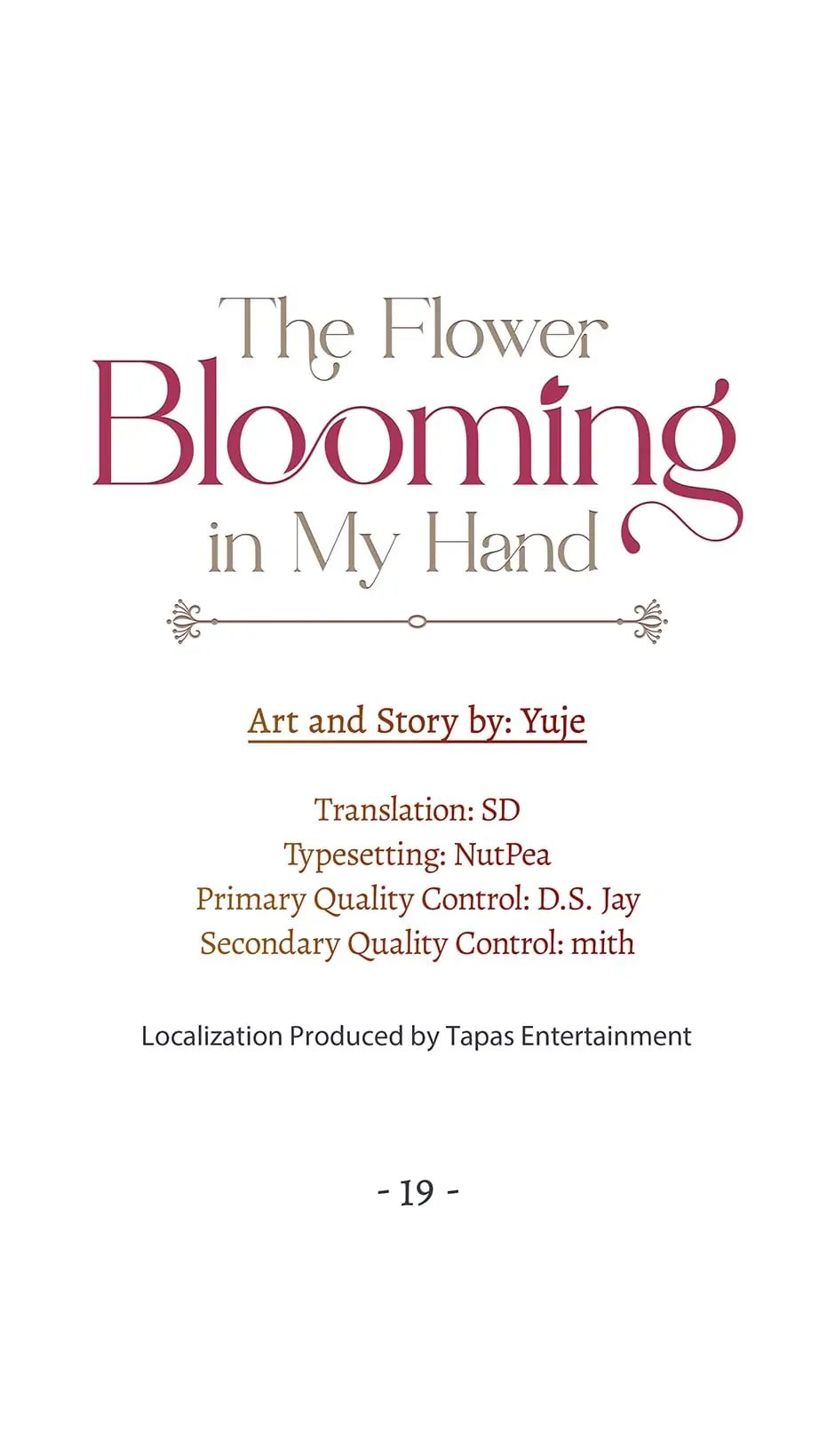 The Flower Blooming in My Hand Chapter 19 page 25 - 
