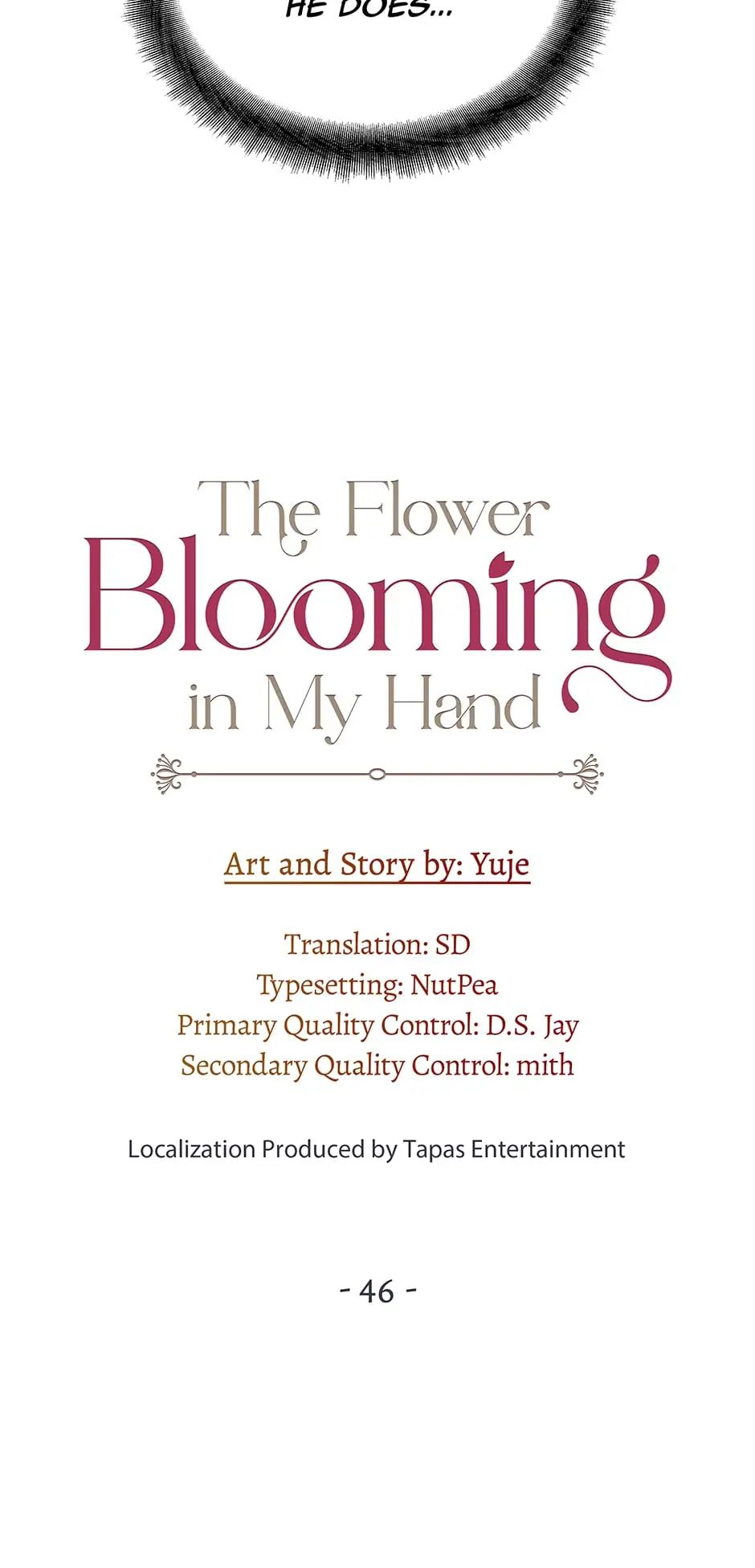 The Flower Blooming in My Hand Chapter 46 page 17 - 