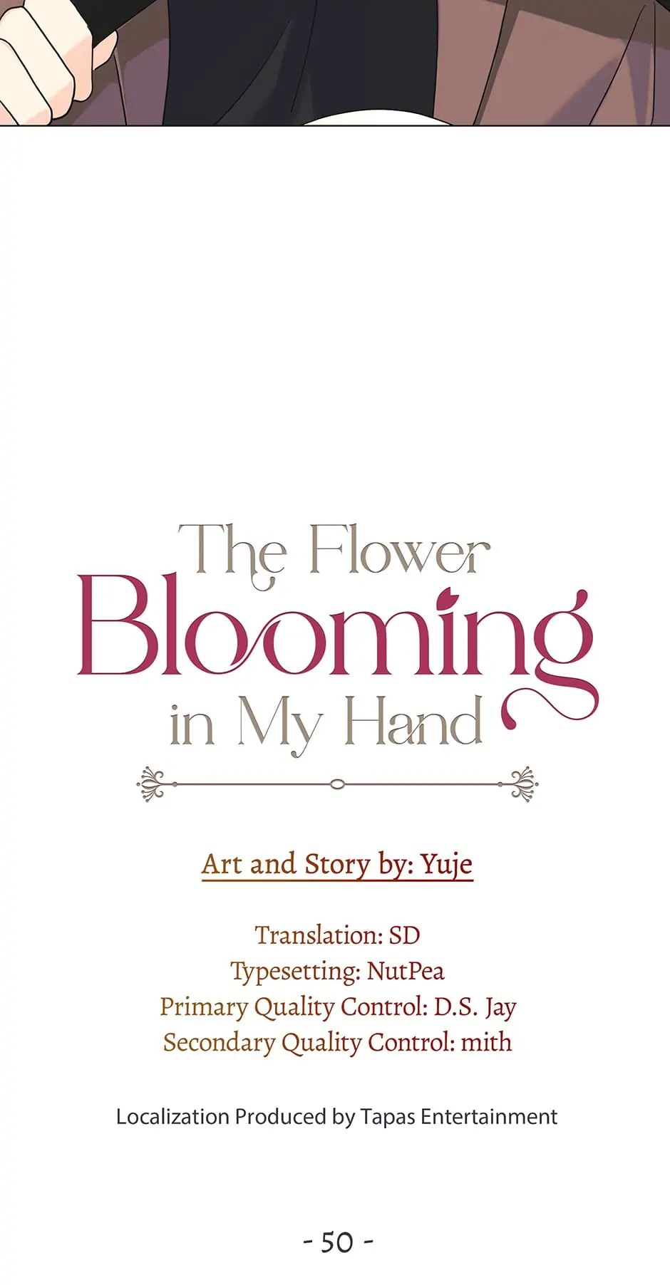 The Flower Blooming in My Hand Chapter 50 page 27 - 
