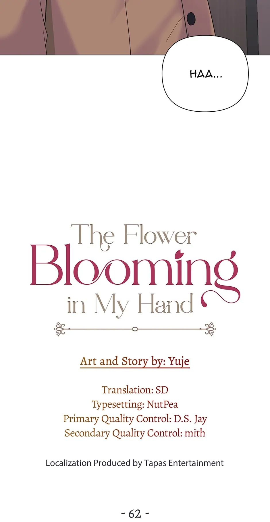 The Flower Blooming in My Hand Chapter 62 page 24 - 