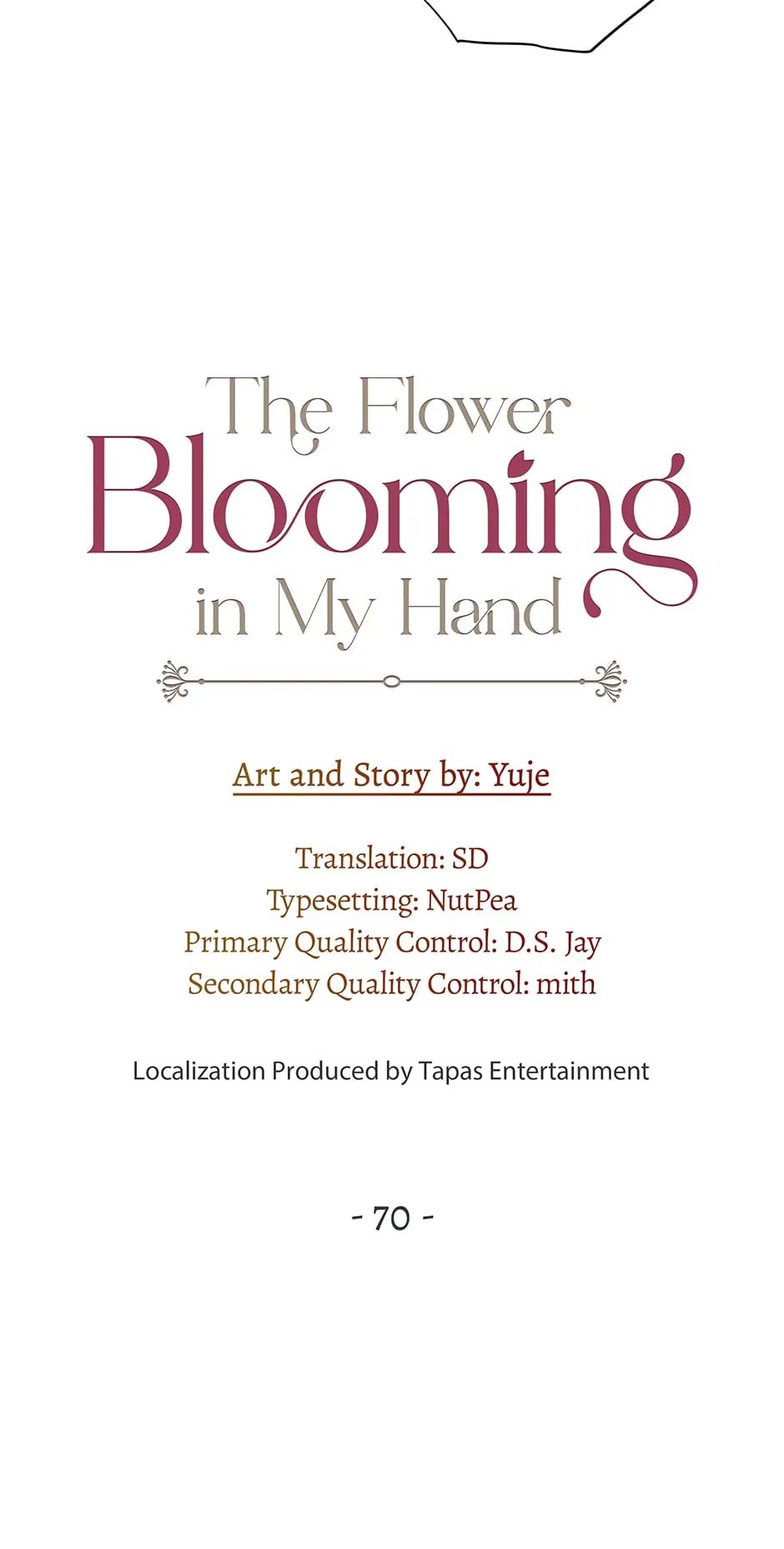 The Flower Blooming in My Hand Chapter 70 page 24 - 