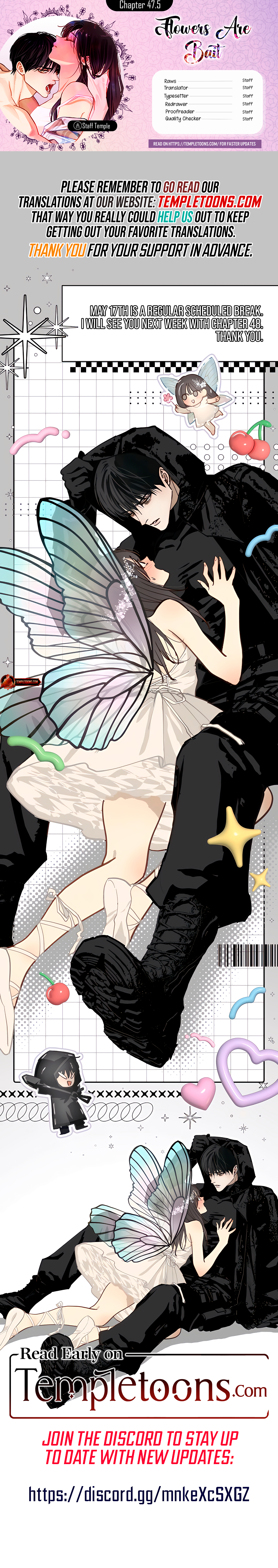 Flowers Are Bait Chapter 47.5 page 1 - 
