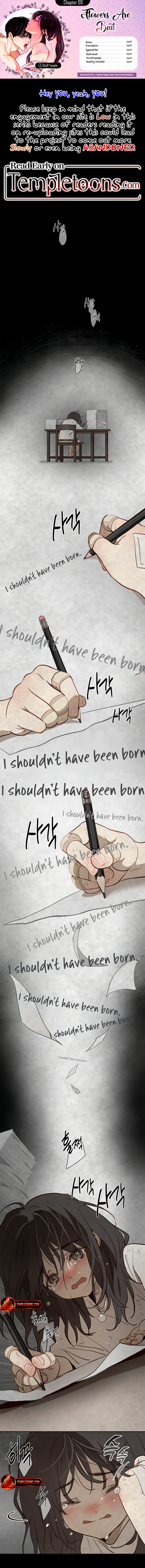 Flowers Are Bait Chapter 9 page 1 - 