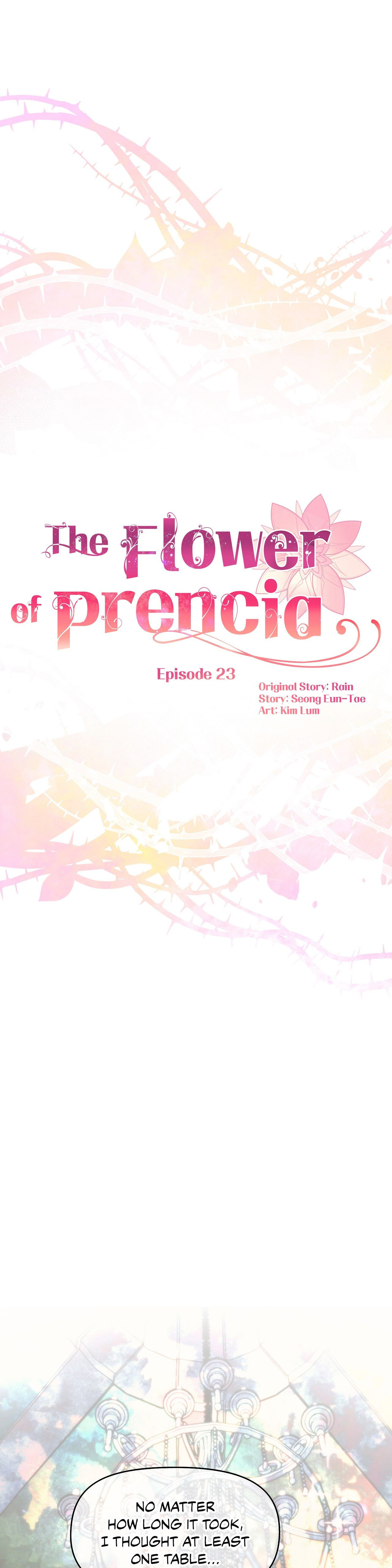 The Flower of Prencia Chapter 23 page 1 - 