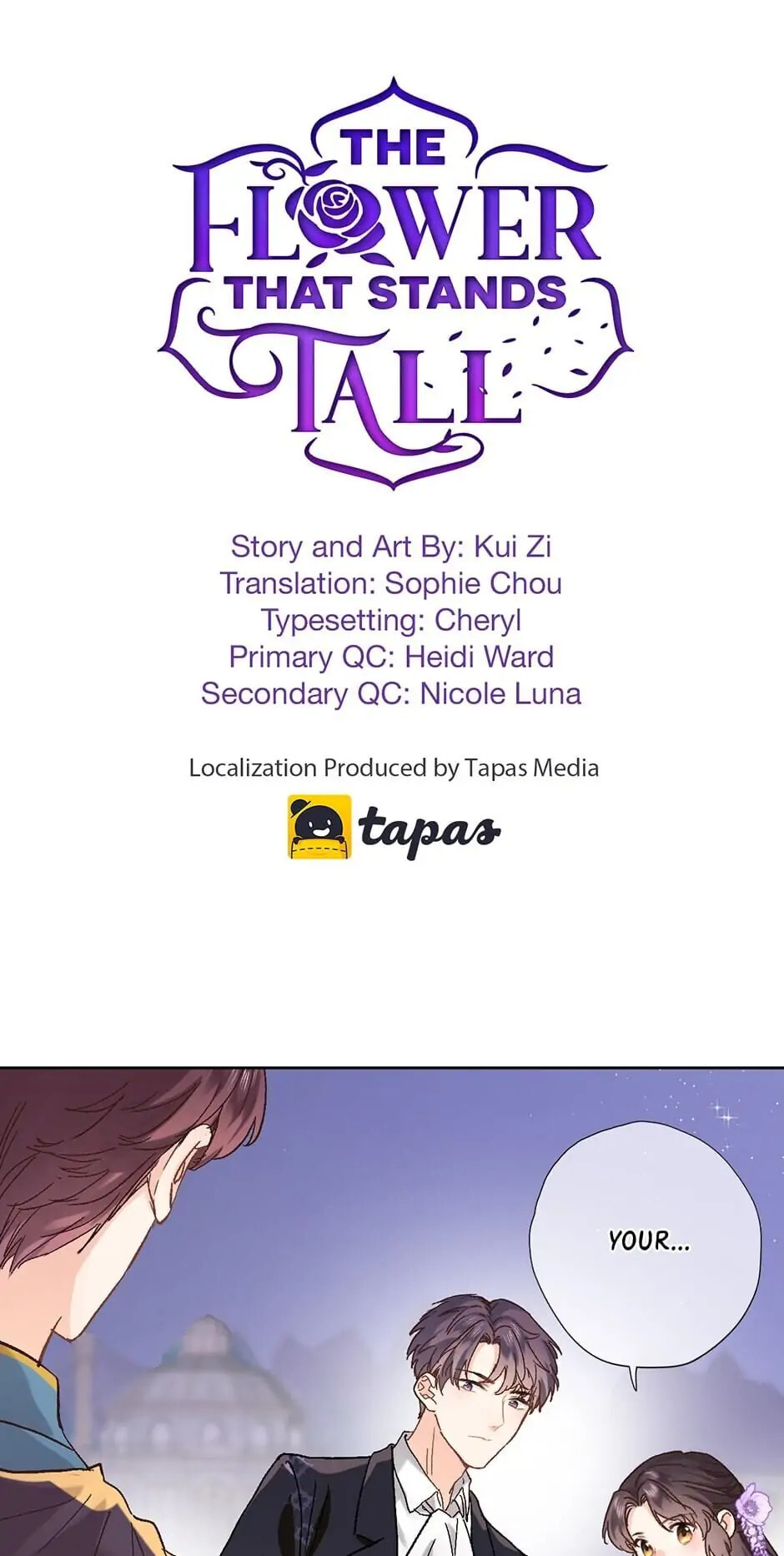 The Flower That Stands Tall (Colored) Chapter 26 page 3 - 