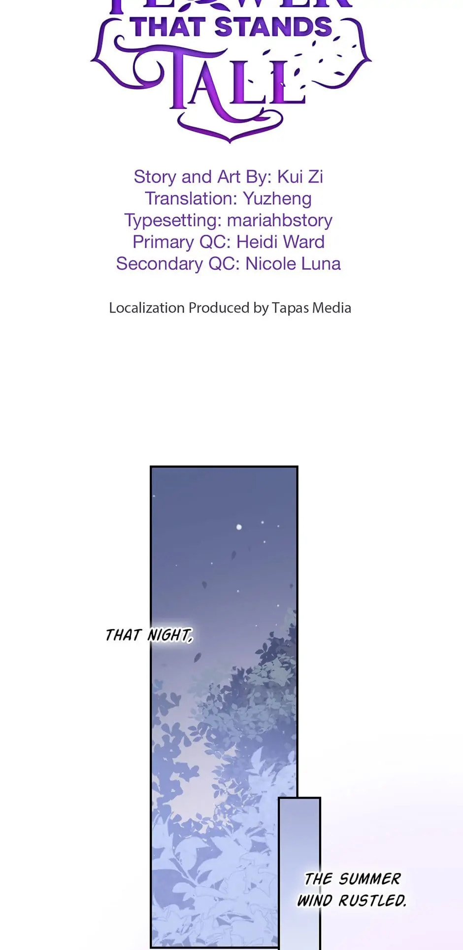 The Flower That Stands Tall (Colored) Chapter 43 page 3 - 