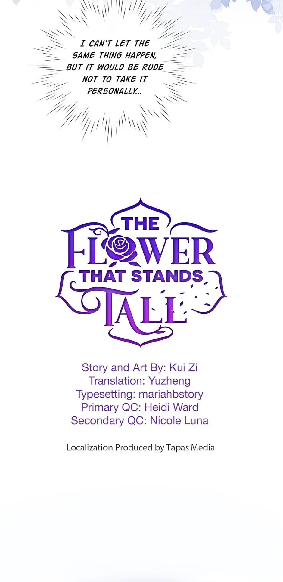 The Flower That Stands Tall (Colored) Chapter 45 page 3 - 