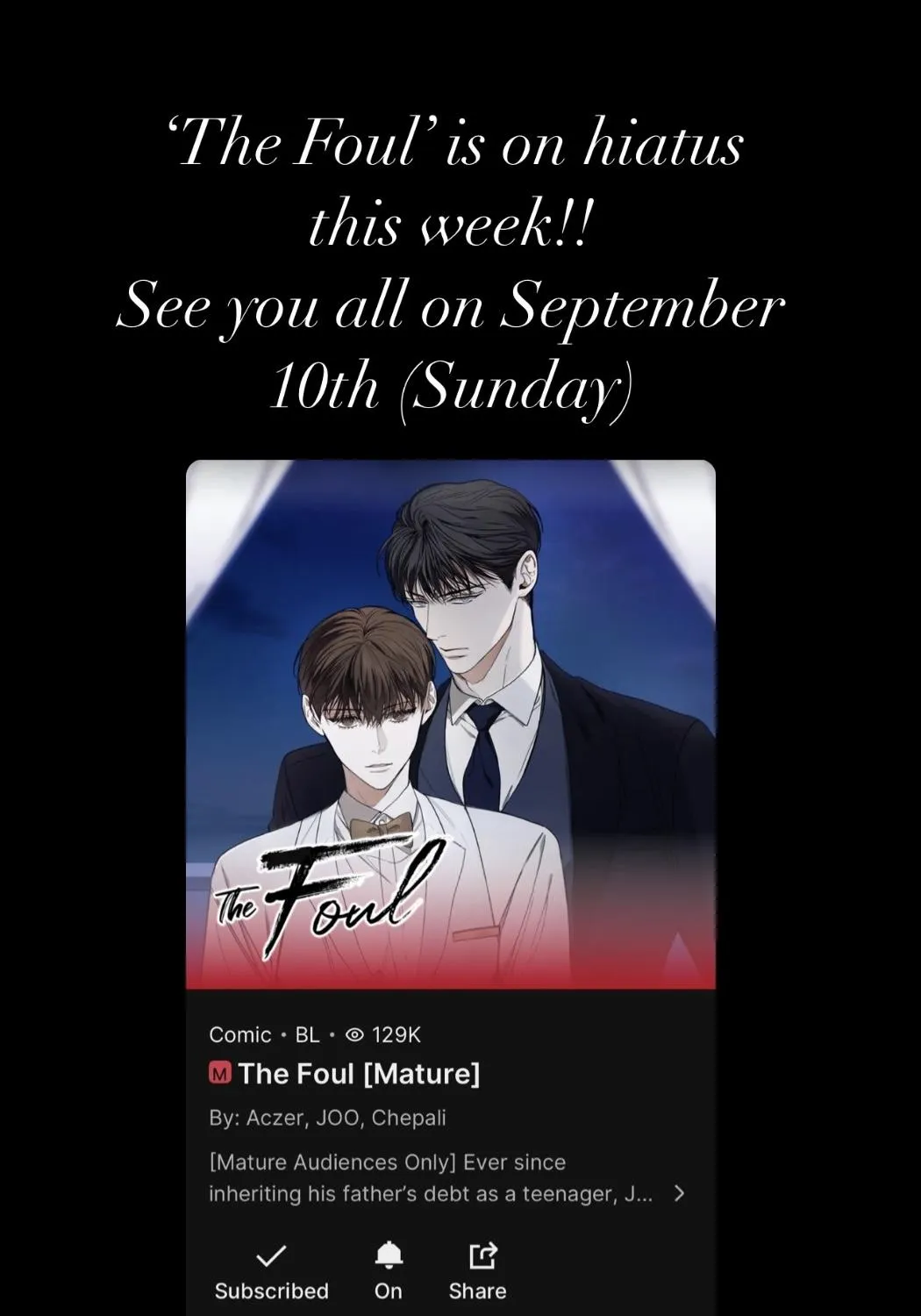 The Foul Chapter 63.1 page 3 - 