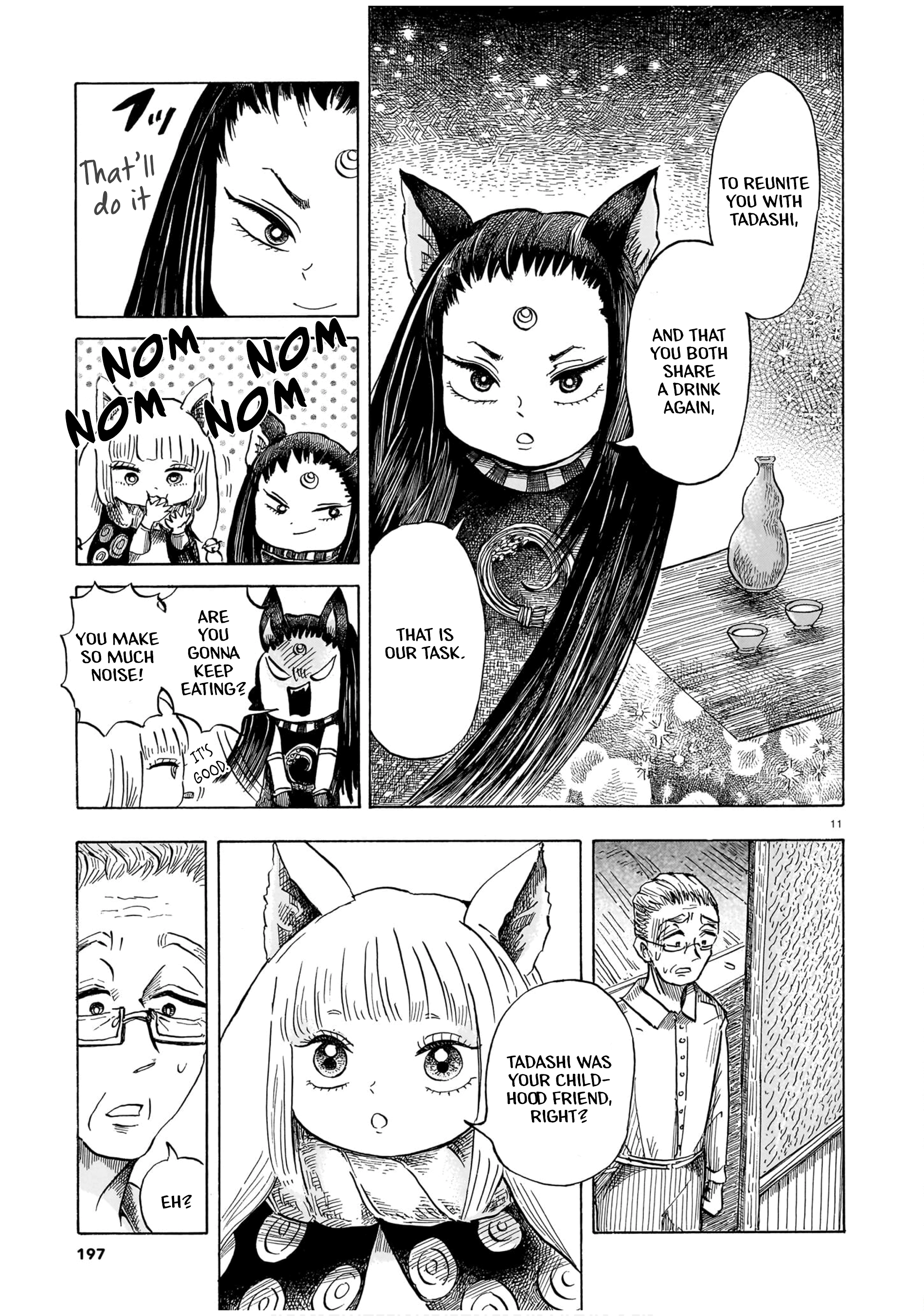 The Fox Envoys from the Hamatsuri Village Chapter 0 page 11 - 