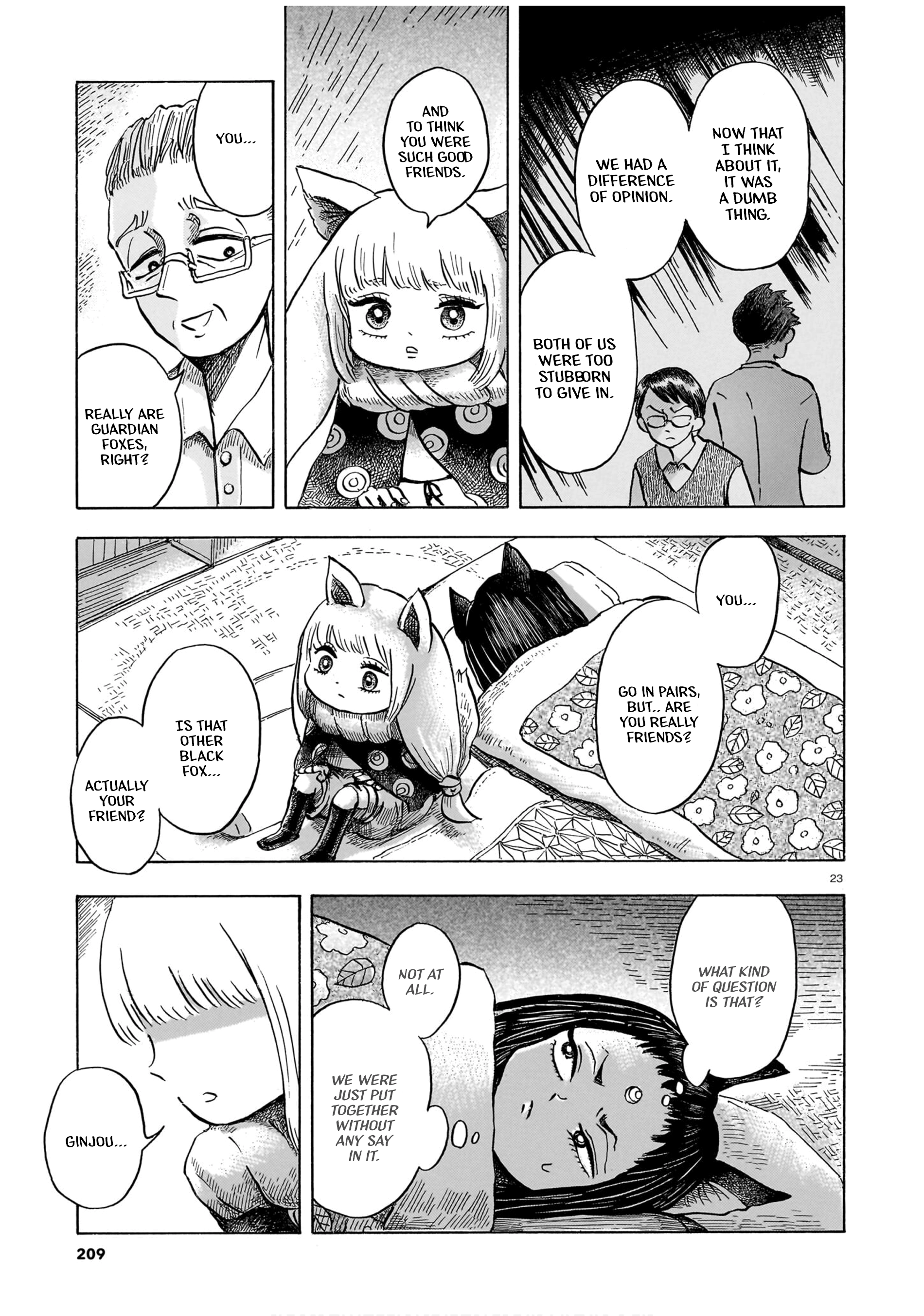 The Fox Envoys from the Hamatsuri Village Chapter 0 page 23 - 