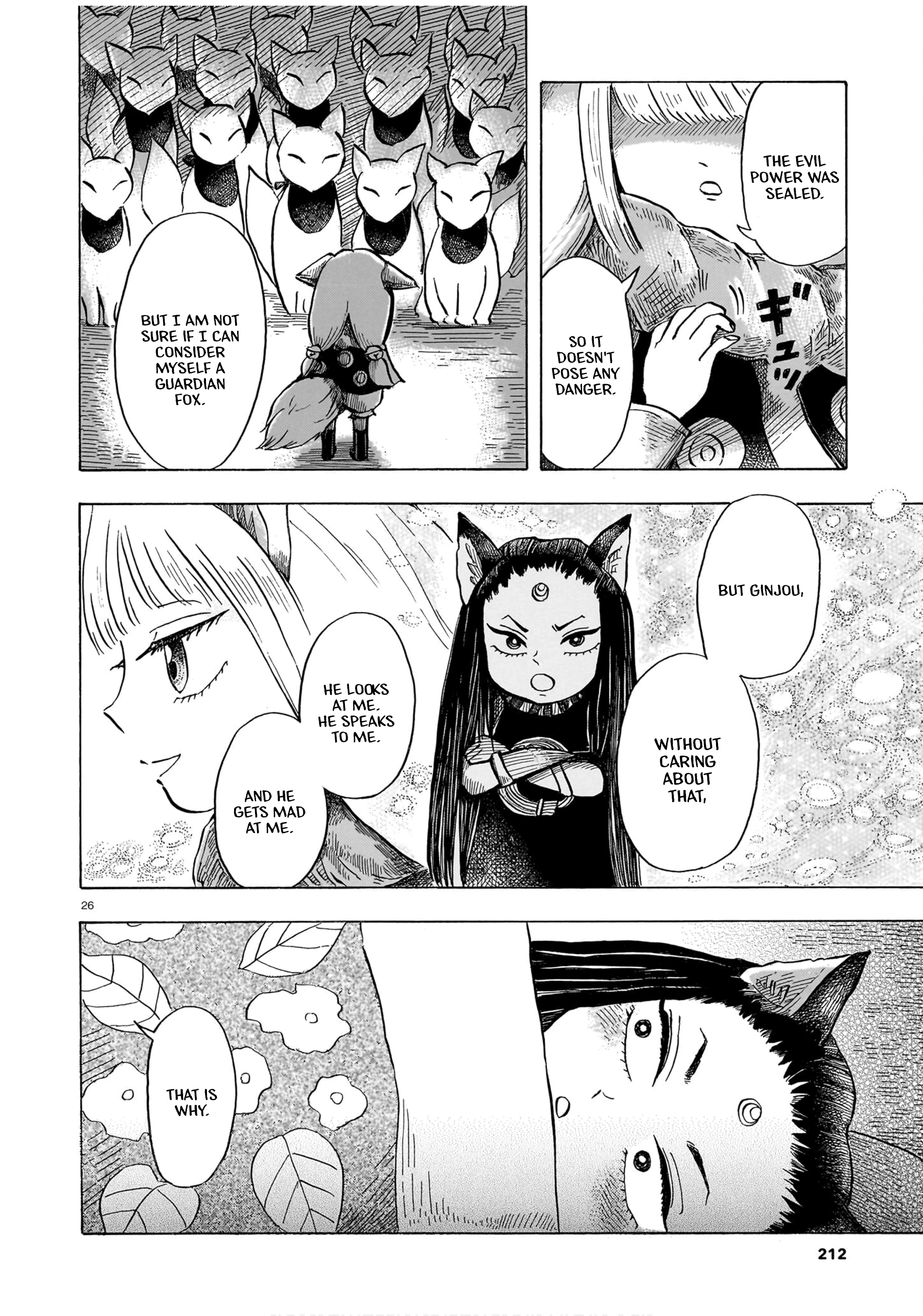 The Fox Envoys from the Hamatsuri Village Chapter 0 page 26 - 
