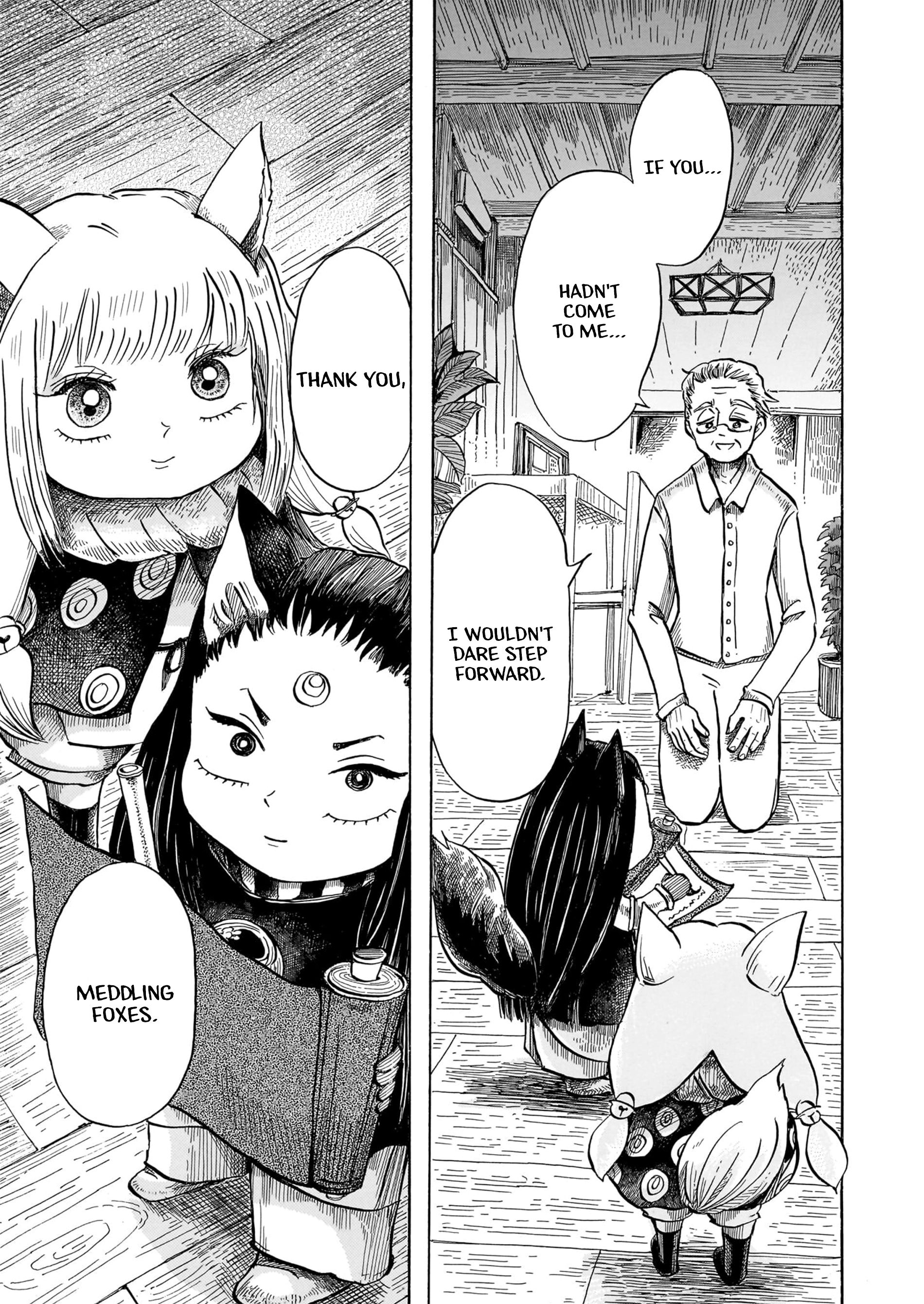 The Fox Envoys from the Hamatsuri Village Chapter 0 page 33 - 