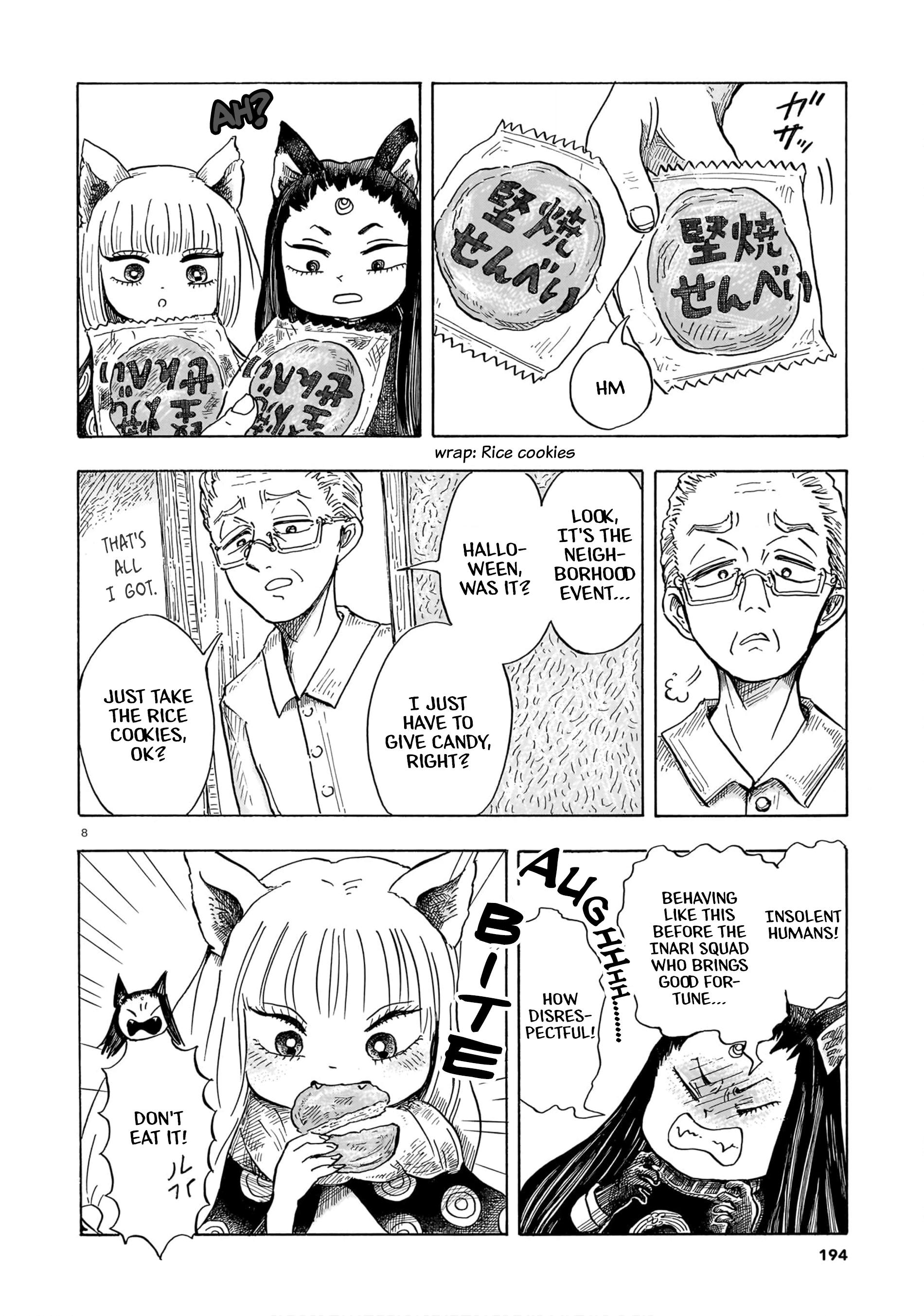 The Fox Envoys from the Hamatsuri Village Chapter 0 page 8 - 