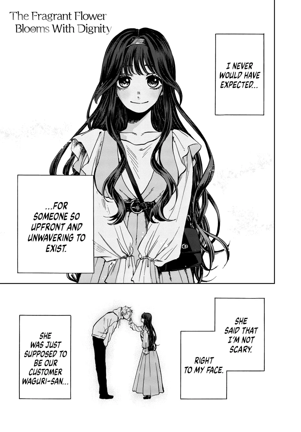 The Fragrant Flower Blooms With Dignity Chapter 2 page 1 - 