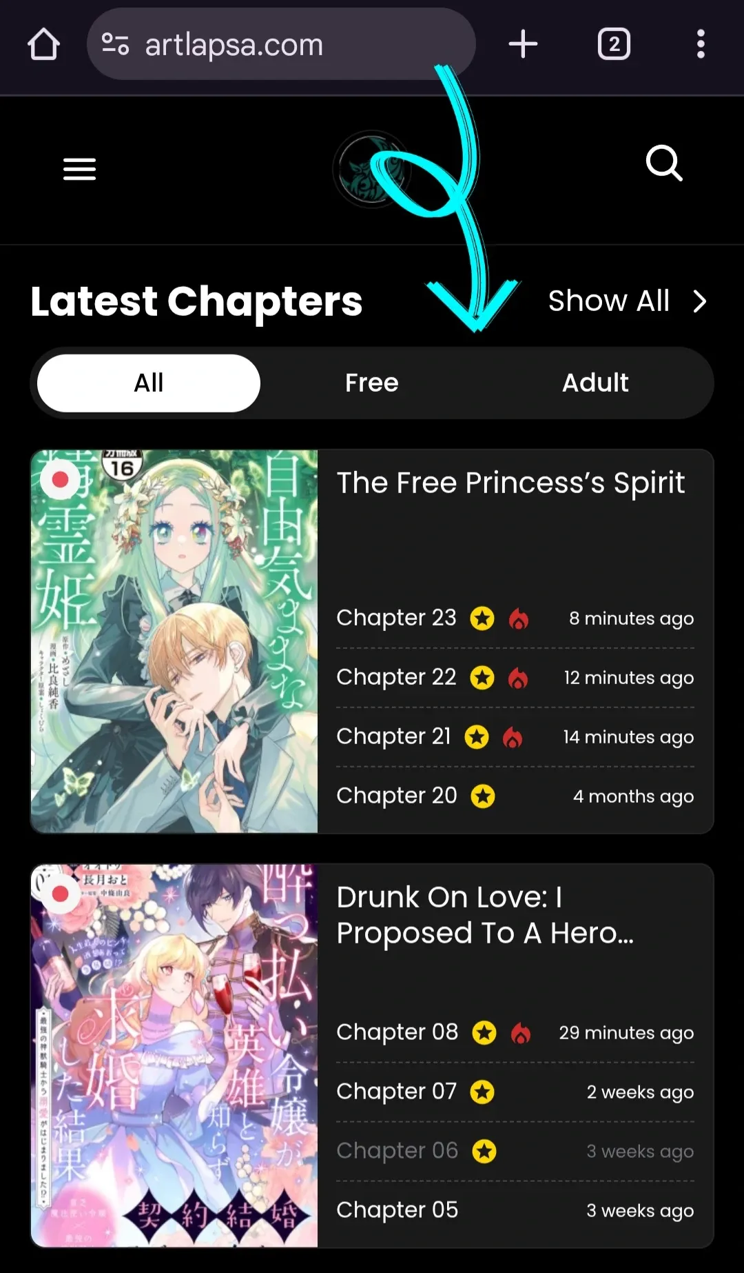 ‏the free princess’s spirit Chapter 12 page 1 - 