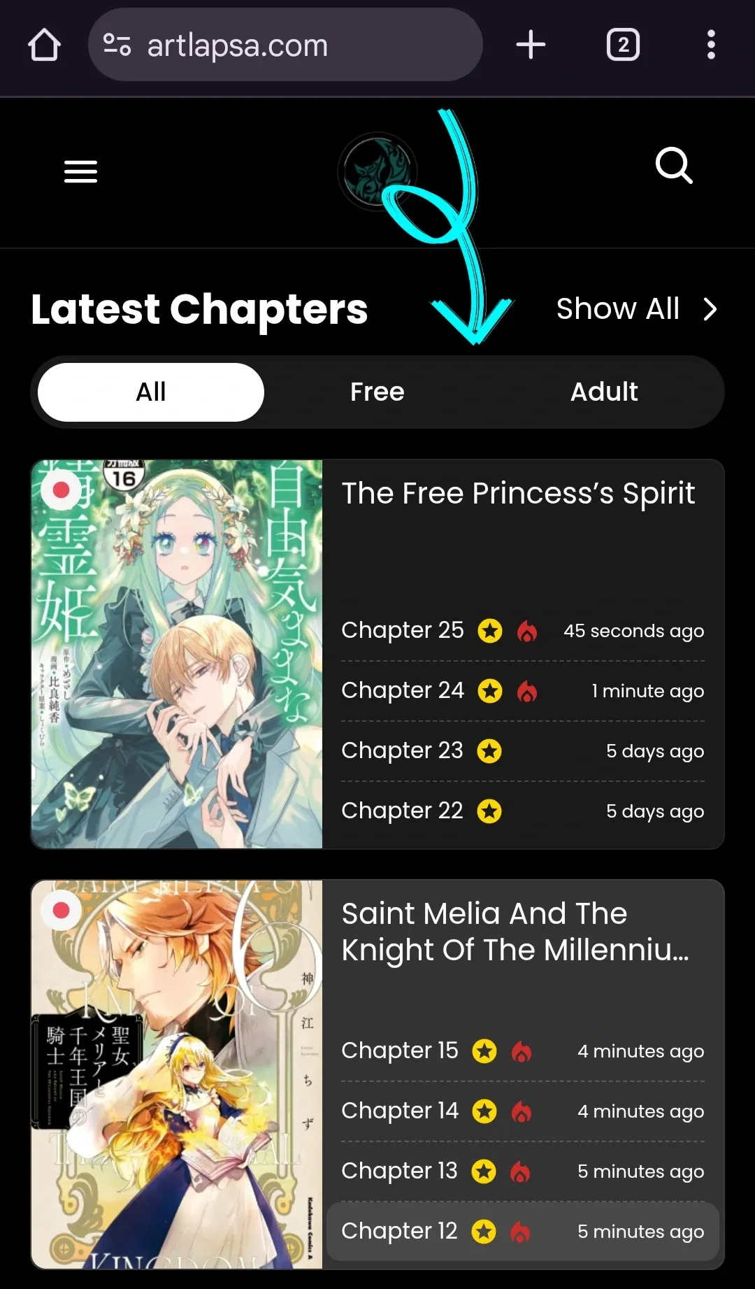 ‏the free princess’s spirit Chapter 13 page 1 - 