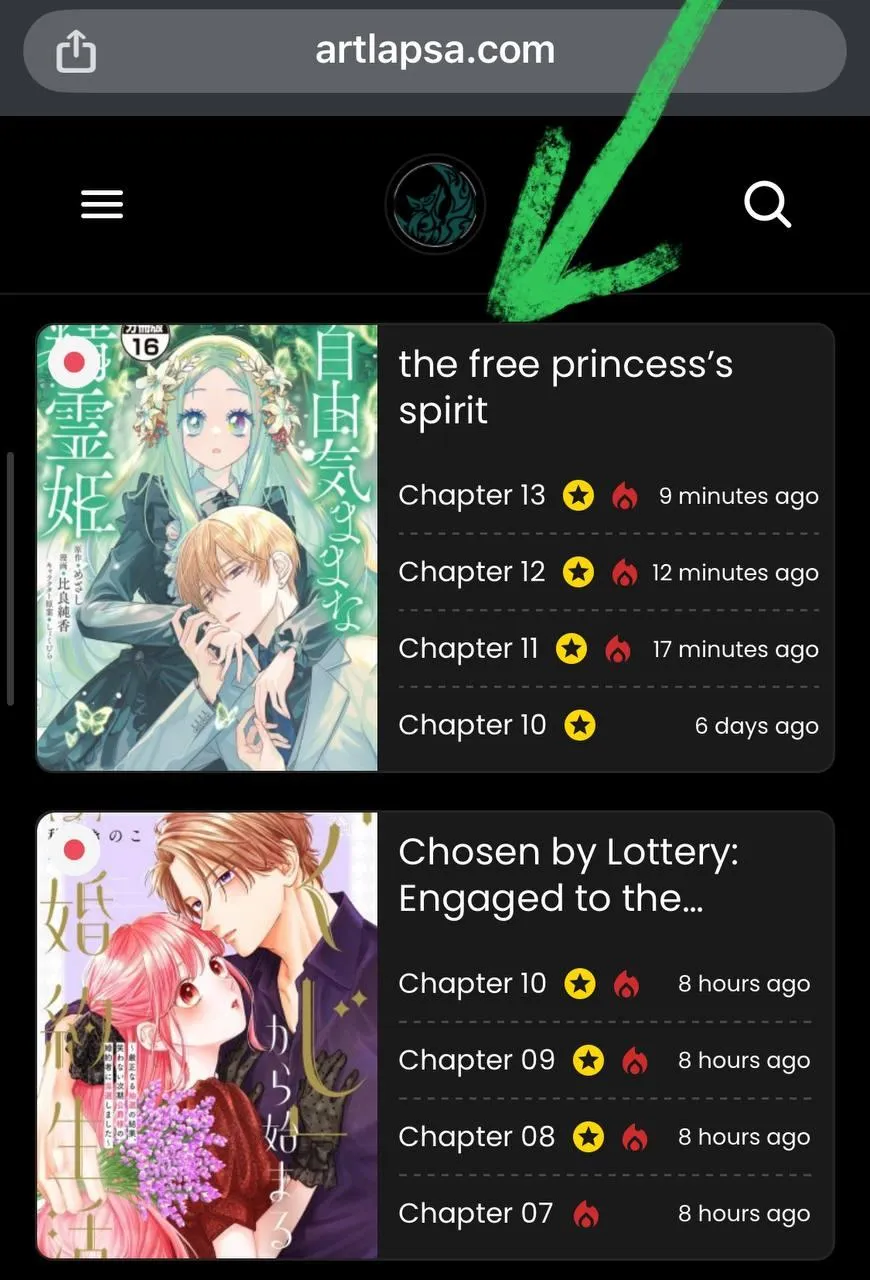 ‏the free princess’s spirit Chapter 5 page 1 - 