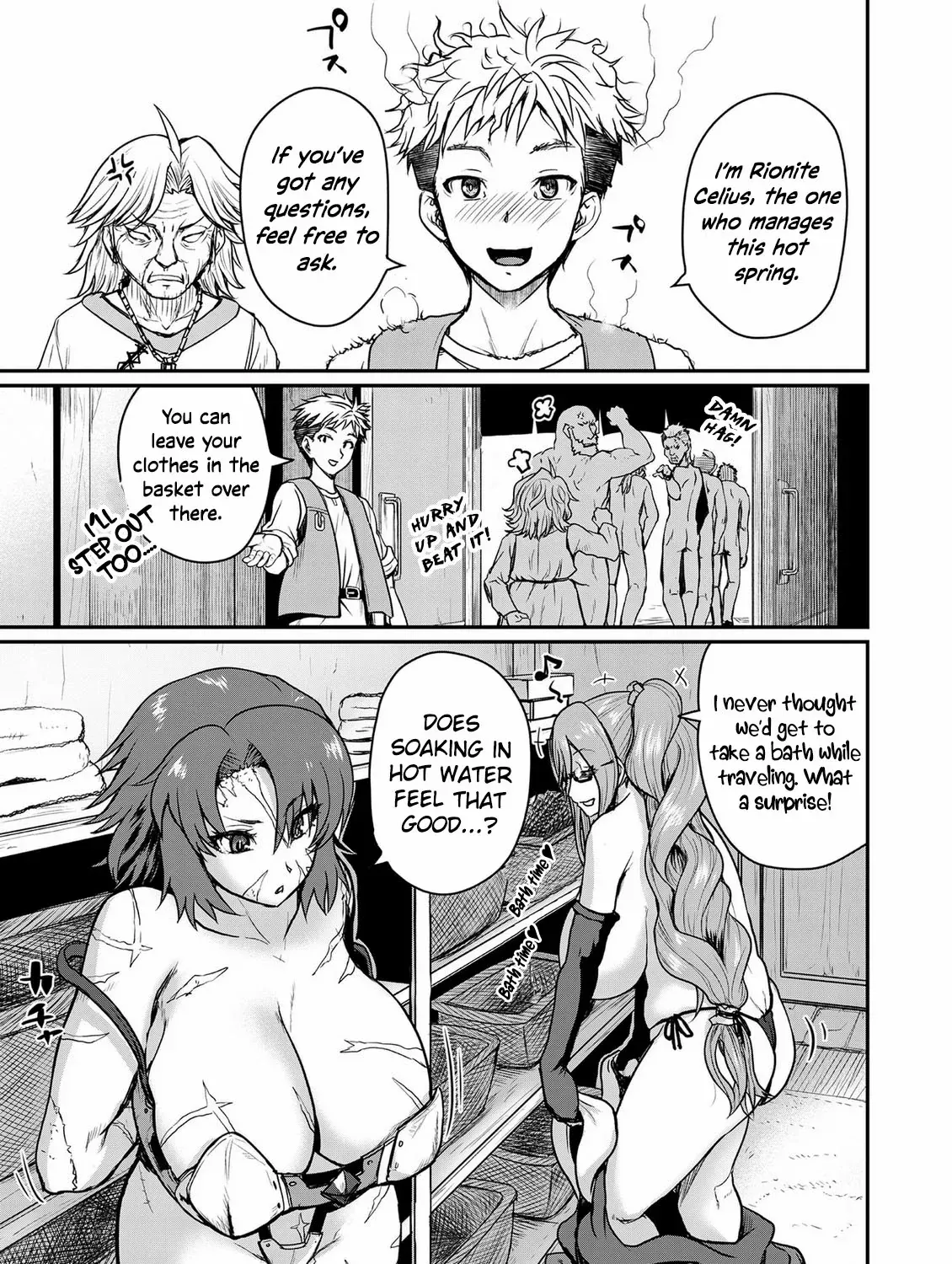 The Frontier Bathhouse Turns Into a Harem: The Overpowered Effects of a Run-Down Hot Spring Deep in the Mountains Make It Super Popular with Female Adventurers Chapter 1 page 22 - 