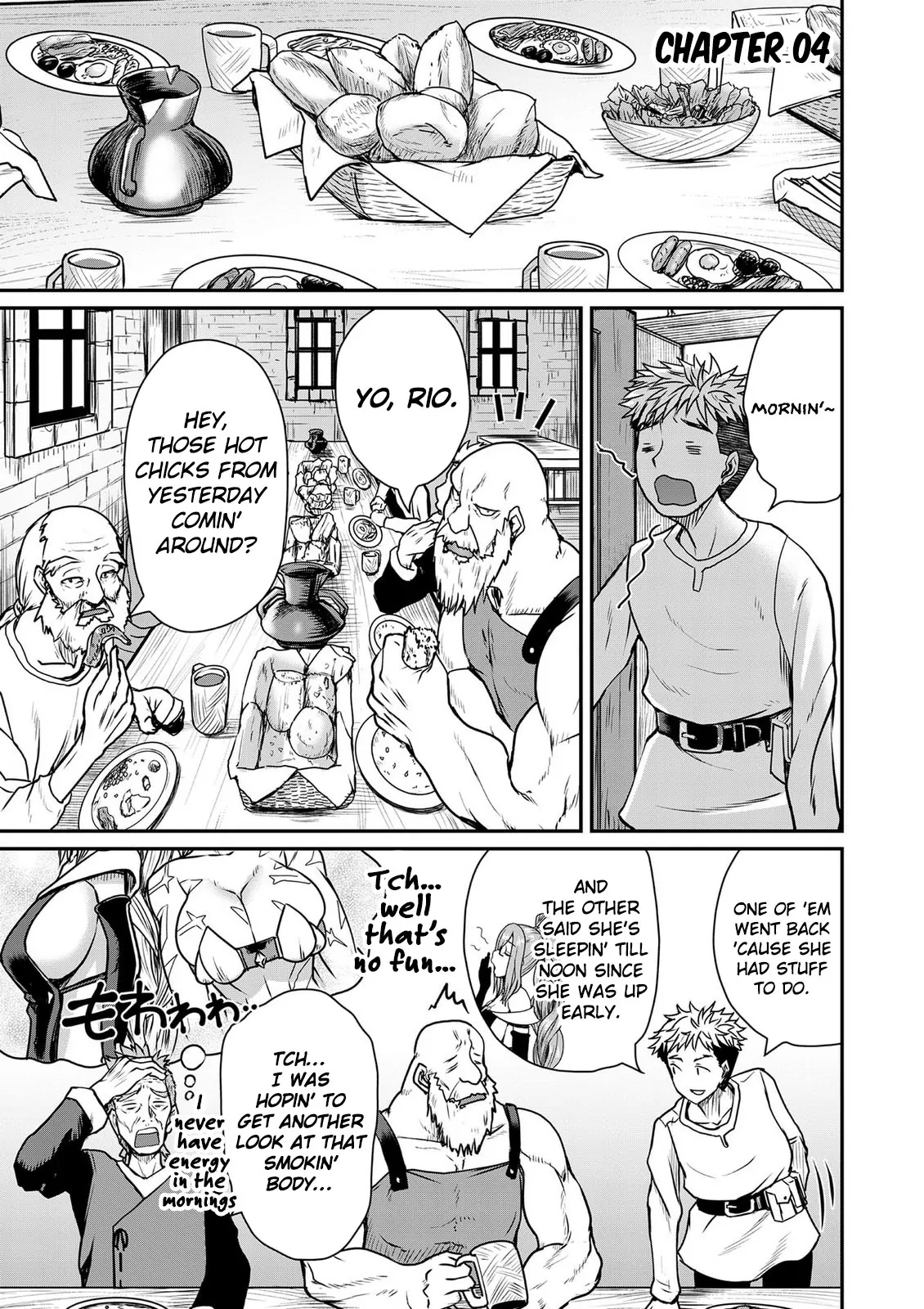 The Frontier Bathhouse Turns Into a Harem: The Overpowered Effects of a Run-Down Hot Spring Deep in the Mountains Make It Super Popular with Female Adventurers Chapter 4 page 3 - 
