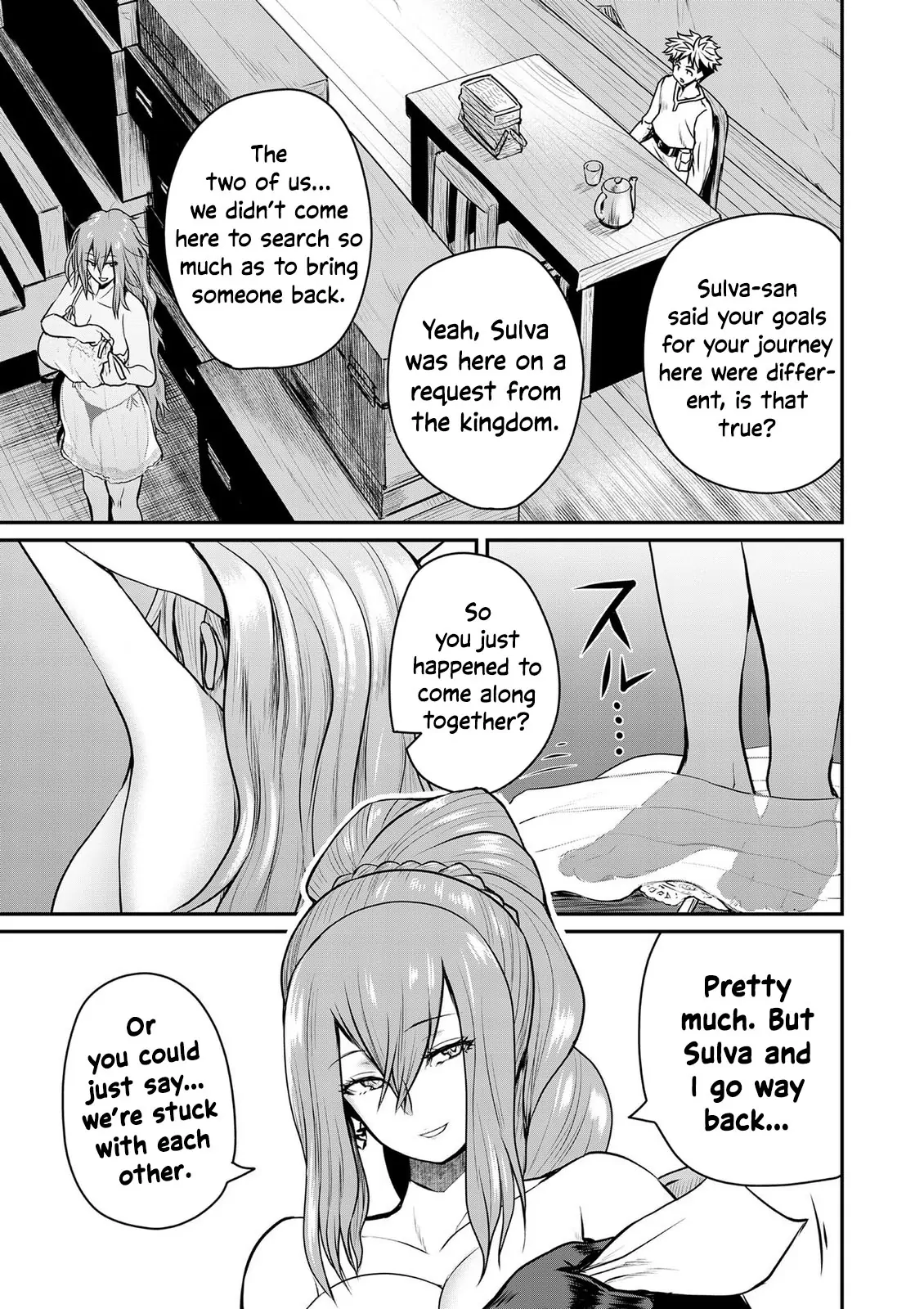 The Frontier Bathhouse Turns Into a Harem: The Overpowered Effects of a Run-Down Hot Spring Deep in the Mountains Make It Super Popular with Female Adventurers Chapter 4 page 7 - 